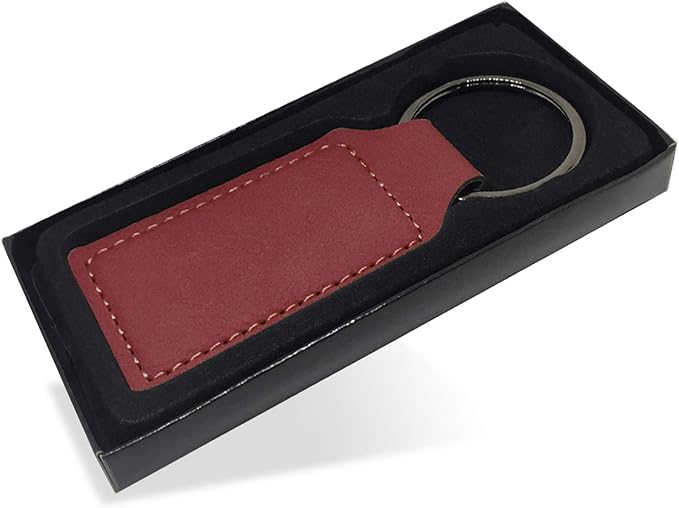 LaserGram Rectangle Keychain, Flag of South Korea, Personalized Engraving Included