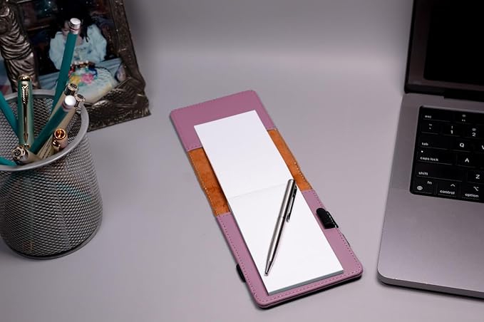 LaserGram Mini Padfolio with Notepad and Pen, CNA Certified Nurse Assistant, Personalized Engraving Included (Pink)