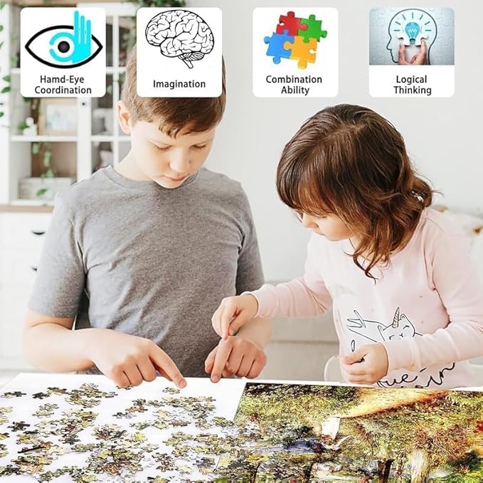 Challenging Puzzles for Adults 1000 Pieces Jigsaw Puzzles Horseshoe Bend at Sunset Colorado River Arizona Jigsaw Puzzles, Educational Game Family Decoration Puzzle Game Toys Gift,Wall Decor