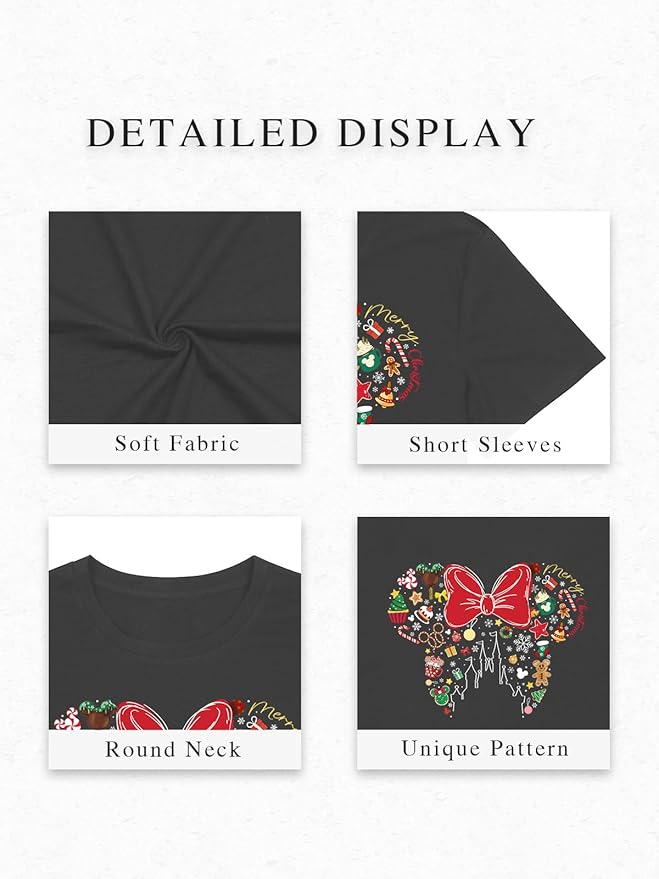 Magical Shirt for Women Magic Kingdom Tshirt Graphic Tee Family Vacation Short Sleeve Tops Summer Casual Tops