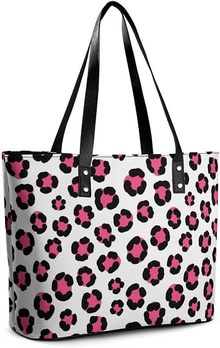Fashion Leather Tote Bag Travel Work Daily Essentials Handbag Unisex Handbag