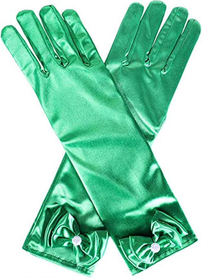 Orgrimmar Princess Dress Up Accessories Gloves Tiara Crown Wand Necklaces Presents for Kids Girls