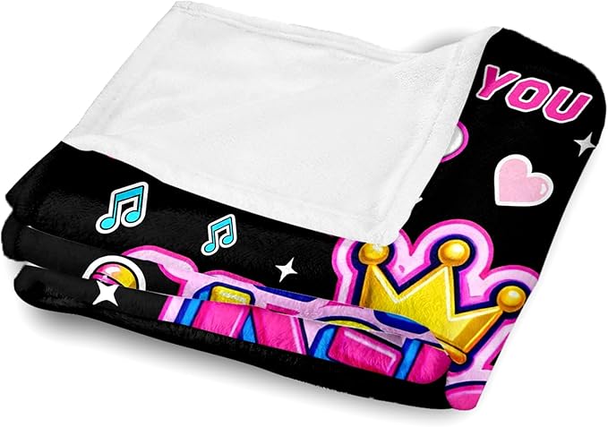 Kpop Blanket Gifts for K-Pop Fans - Super Soft Flannel Kpop Blankets for Girls Teen Fans Bedding Couch Sofa - Korean Kpop Merch Fandom Throw for Idol Lovers Dorm Decor Christmas (Style 01, 60 X 80)