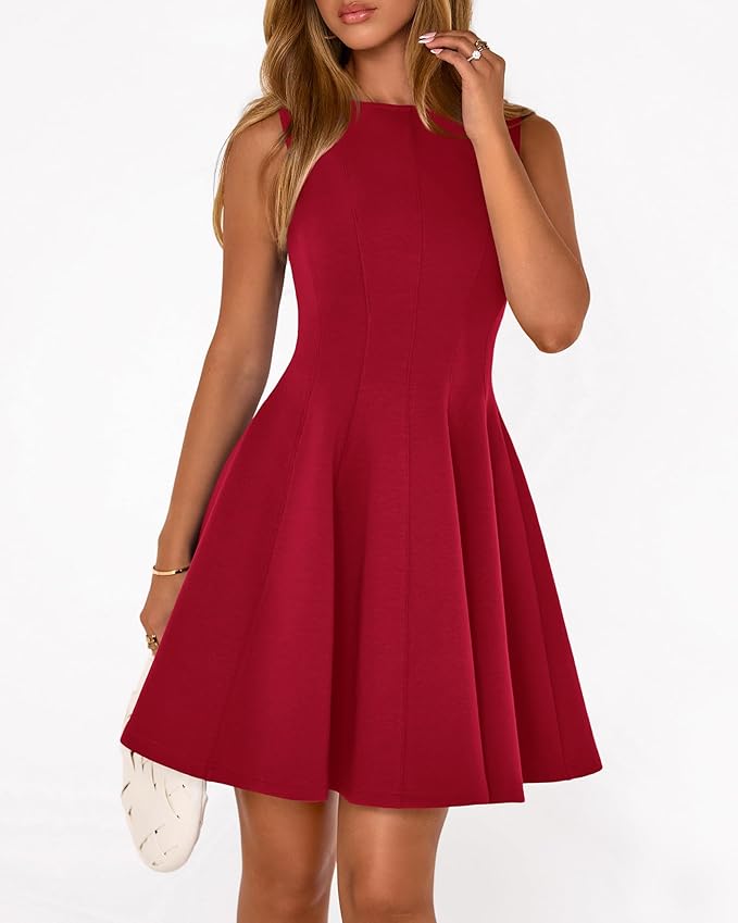 BTFBM Spring Dresses for Women 2026 Elegant Classy A Line Casual Graduation Business Work Party Cocktail Short Dress