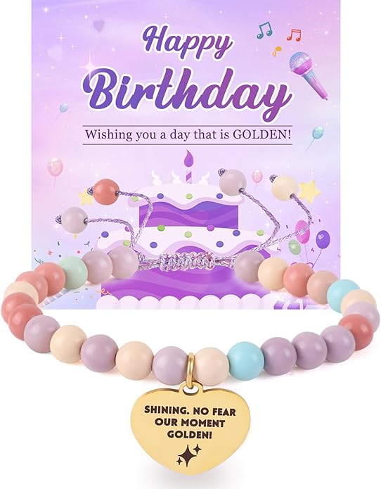 JIANZHEN KPop Bracelet Merch Natural Stone Kpop Bracelets Stuff Christmas Birthday K pop Jewelry Gifts Cosplay Outfits for Girlfriend Daughter Best Friend Sister Fans