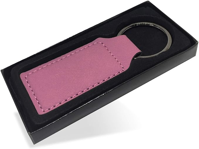 LaserGram Rectangle Keychain, Flag of South Korea, Personalized Engraving Included