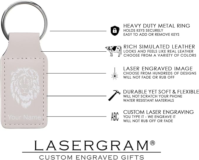 LaserGram Rectangle Keychain, Flag of South Korea, Personalized Engraving Included