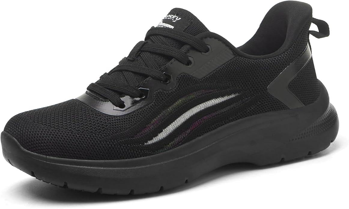 Treesky Non Slip Work Shoes for Women in Food Service - Slip Resistant, Comfortable & Lightweight Sneakers, Suitable for Restaurant, Kitchen & Nursing Crews