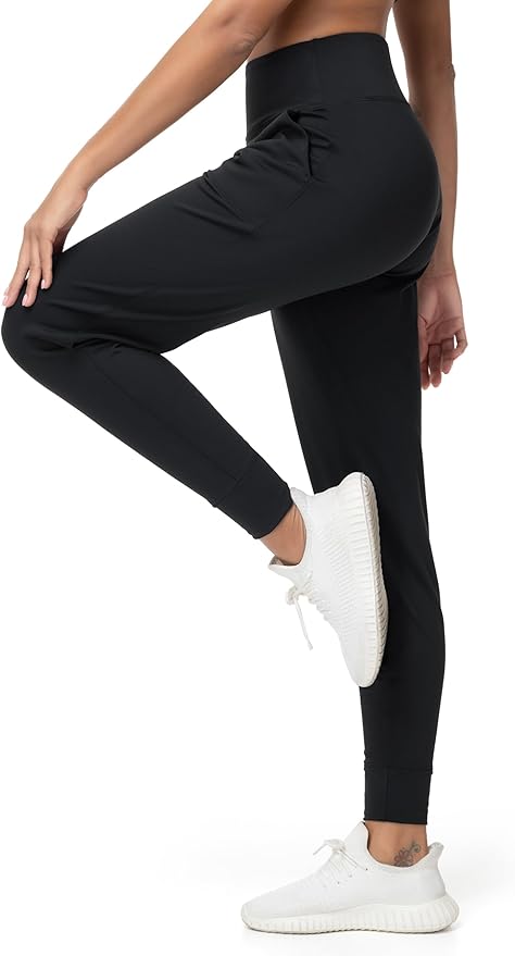 THE GYM PEOPLE Women's Joggers Pants Lightweight Athletic Leggings Tapered Lounge Pants for Workout, Yoga, Running