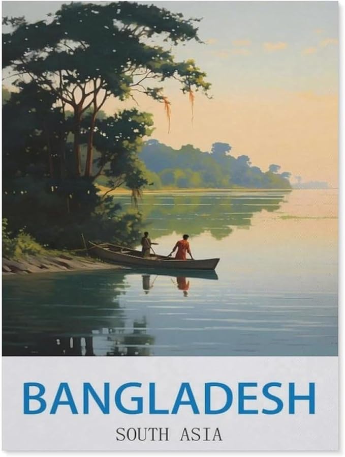 Bangladesh South Asia，Jigsaw Puzzles 1000 Pieces for Adults, Classic Puzzle Kids Puzzle Challenging and Difficult Puzzles for Adults and Teens（75x50cm）-CM73