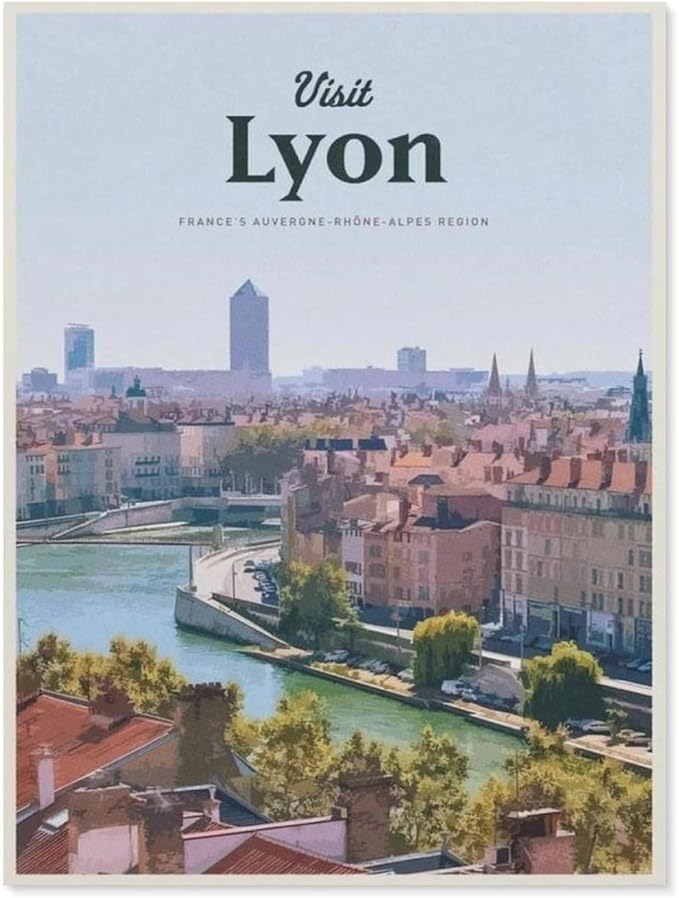 Lyon, France，Jigsaws Puzzles 1000 Pieces Teens Kids Jigsaw Entertainment Toys Brain Challenge Puzzle（38x26cm）-BJ51