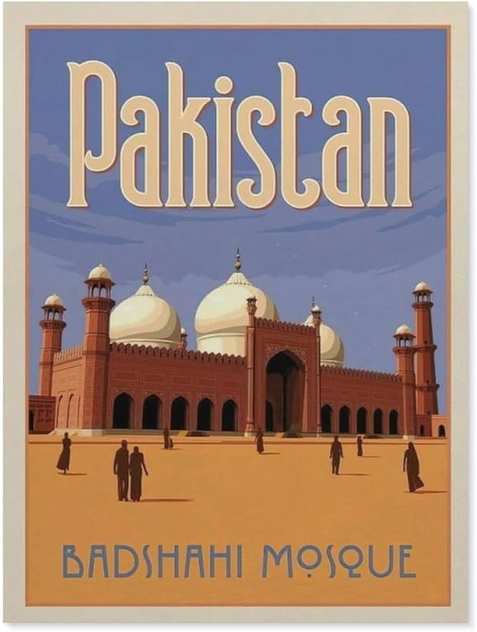 South Asia, Pakistan，Jigsaw Puzzles 1000 Pieces for Adults, Classic Puzzle Kids Puzzle Challenging and Difficult Puzzles for Adults and Teens（38x26cm）-BL93