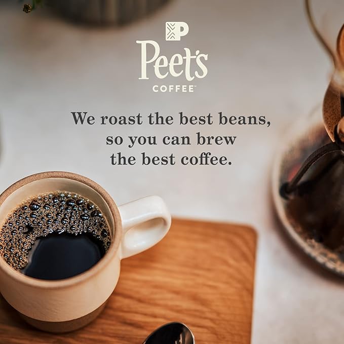 Peet's Coffee, Medium Roast Keurig K-Cup Pods - Big Bang 48 Count (1 Box of 48 Pods)