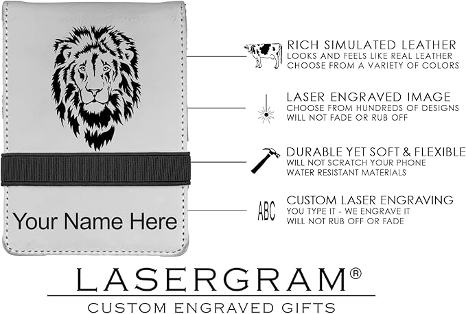 LaserGram Mini Padfolio with Notepad and Pen, CNA Certified Nurse Assistant, Personalized Engraving Included (White)