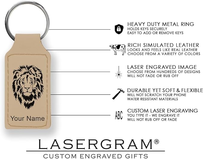 LaserGram Rectangle Keychain, Flag of South Korea, Personalized Engraving Included