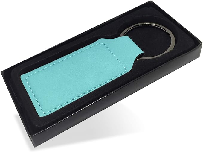 LaserGram Rectangle Keychain, Flag of South Korea, Personalized Engraving Included