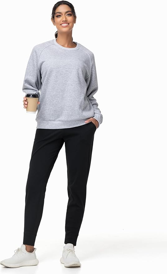 THE GYM PEOPLE Women's Joggers Pants Lightweight Athletic Leggings Tapered Lounge Pants for Workout, Yoga, Running