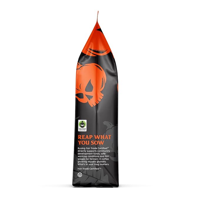 Death Wish Coffee - Ground Pumpkin Coffee (18 Ounce)