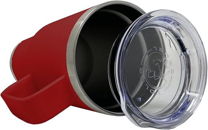 LaserGram 20oz Vacuum Insulated Travel Mug with Handle, CNA Certified Nurse Assistant, Personalized Engraving Included (Maroon)