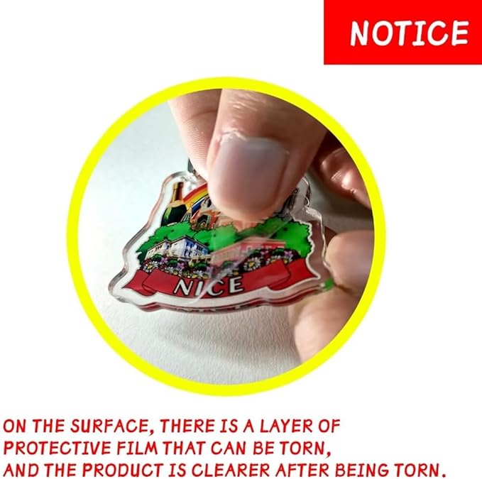 Seoul South Korea Christmas Ornament Transparent Acrylic Double Sided Tree Decoration Pendant Travel Souvenir Tourist Collection Personalized Car Backpack Accessories -4598