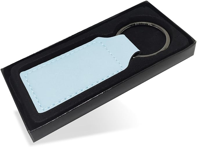 LaserGram Rectangle Keychain, Flag of South Korea, Personalized Engraving Included