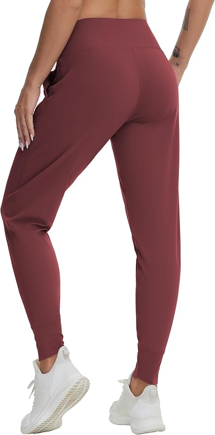 THE GYM PEOPLE Women's Joggers Pants Lightweight Athletic Leggings Tapered Lounge Pants for Workout, Yoga, Running
