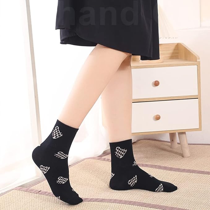IIG 3-6 Pairs Womens Cute Animal Patterned Funny Novelty Cotton Crew Socks