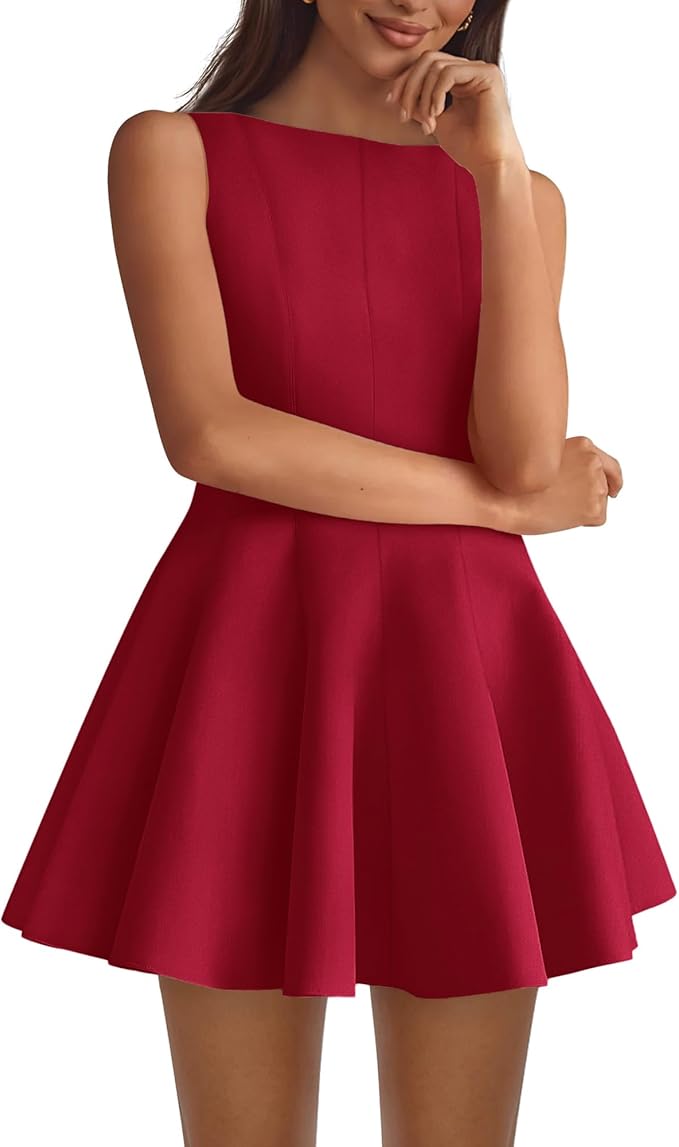 BTFBM Spring Dresses for Women 2026 Elegant Classy A Line Casual Graduation Business Work Party Cocktail Short Dress