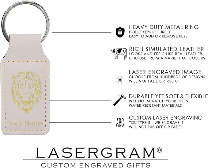 LaserGram Rectangle Keychain, Flag of South Korea, Personalized Engraving Included