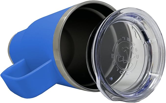 LaserGram 20oz Vacuum Insulated Travel Mug with Handle, CNA Certified Nurse Assistant, Personalized Engraving Included (Dark Blue)