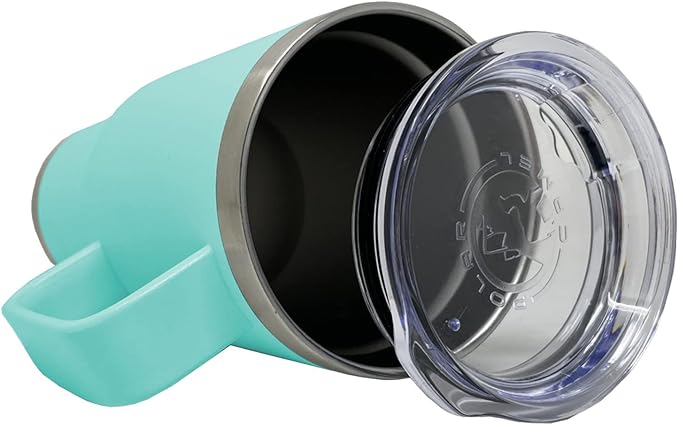 LaserGram 20oz Vacuum Insulated Travel Mug with Handle, CNA Certified Nurse Assistant, Personalized Engraving Included (Teal)