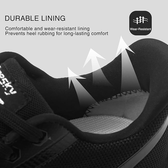 Treesky Non Slip Work Shoes for Women in Food Service - Slip Resistant, Comfortable & Lightweight Sneakers, Suitable for Restaurant, Kitchen & Nursing Crews