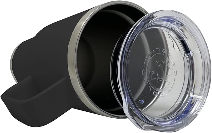 LaserGram 20oz Vacuum Insulated Travel Mug with Handle, CNA Certified Nurse Assistant, Personalized Engraving Included (Black)