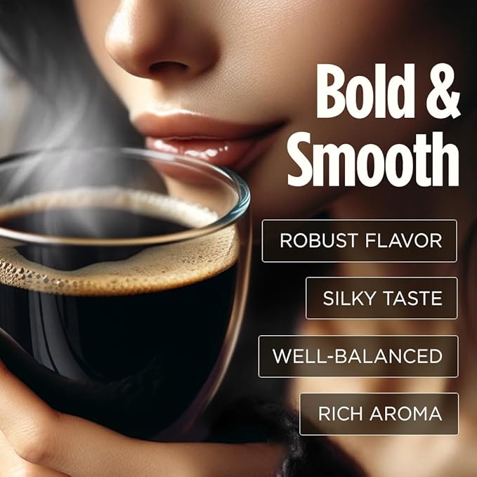 VitaCup Extra Shot Instant Coffee Packets with Espresso Shot, “Red Eye” High Caffeine, Bold Dark Roast w/Vitamin B12, Antioxidants, Premium Instant Coffee in Single Serve Sticks, 72 Ct