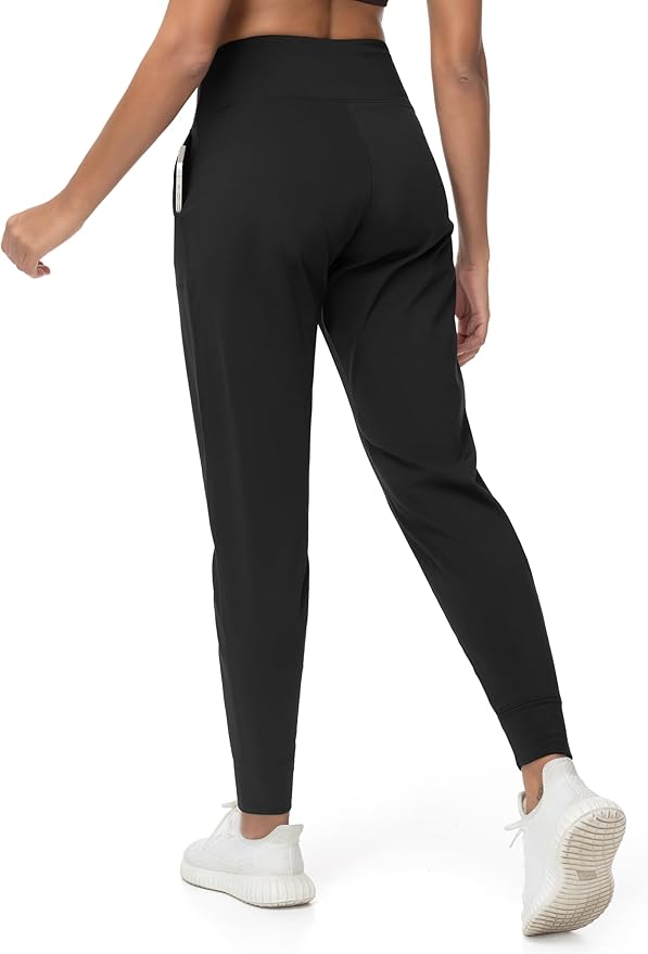 THE GYM PEOPLE Women's Joggers Pants Lightweight Athletic Leggings Tapered Lounge Pants for Workout, Yoga, Running