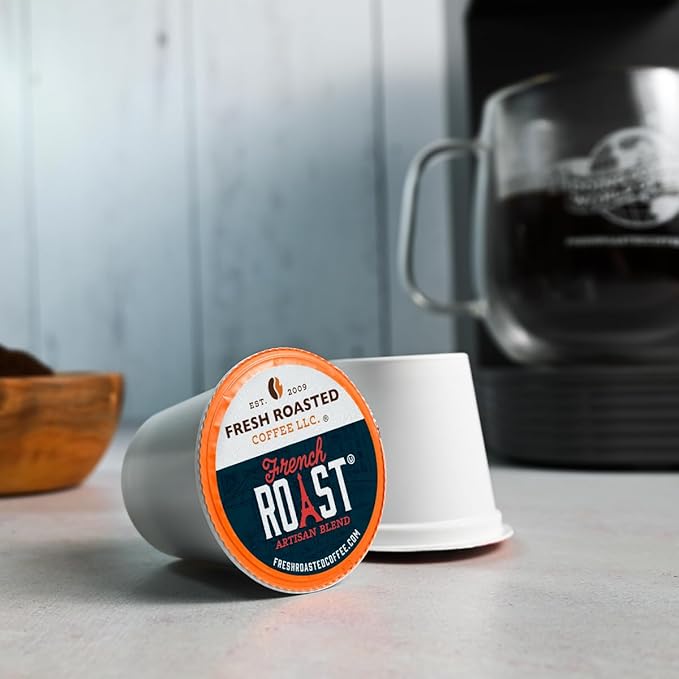 Fresh Roasted Coffee, Bold Artisan Blend Variety Pack, K-Cup Compatible, 96 Pods