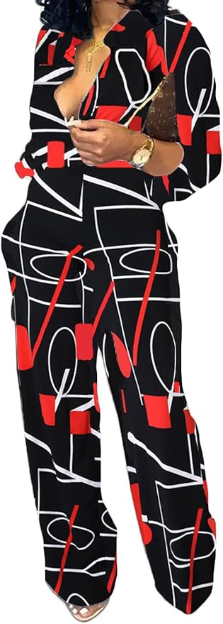SeNight Women's Jumpsuits Elegant Business Casual Button Down V Neck Long Sleeve Strap Straight Long Pants With Pockets