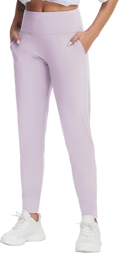 THE GYM PEOPLE Women's Joggers Pants Lightweight Athletic Leggings Tapered Lounge Pants for Workout, Yoga, Running
