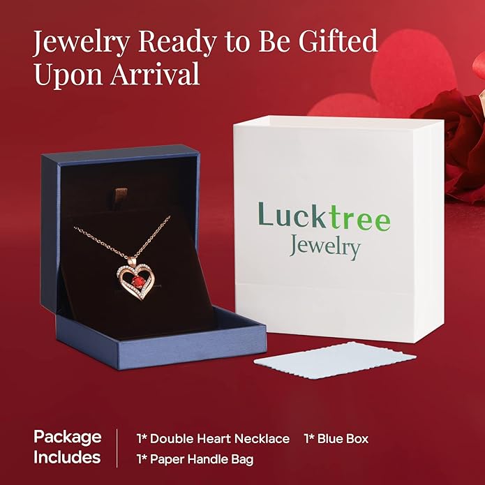 18K Rose Gold Necklaces for Women Birthday Gifts for Women Jewelry for Women Birthday Gifts for Wife Girlfriend Daughter Wife Birthday Gifts for Anniversary Mothers Day Christmas Valentines Gifts