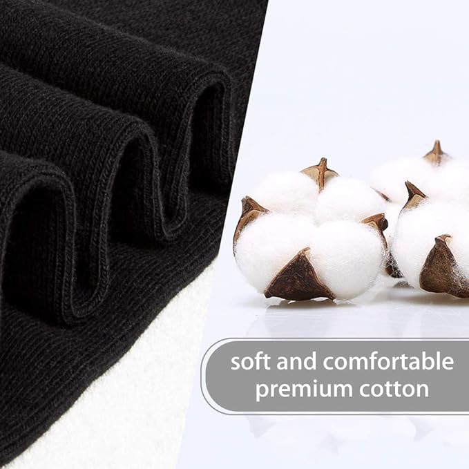 FGZ Women Thin Cotton Socks Soft Cozy Socks Cute Ankle Crew Socks 5 Pairs