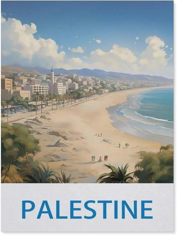 Palestine，Jigsaws Puzzles 1000 Pieces Teens Kids Jigsaw Entertainment Toys Brain Challenge Puzzle（38x26cm）-CK31