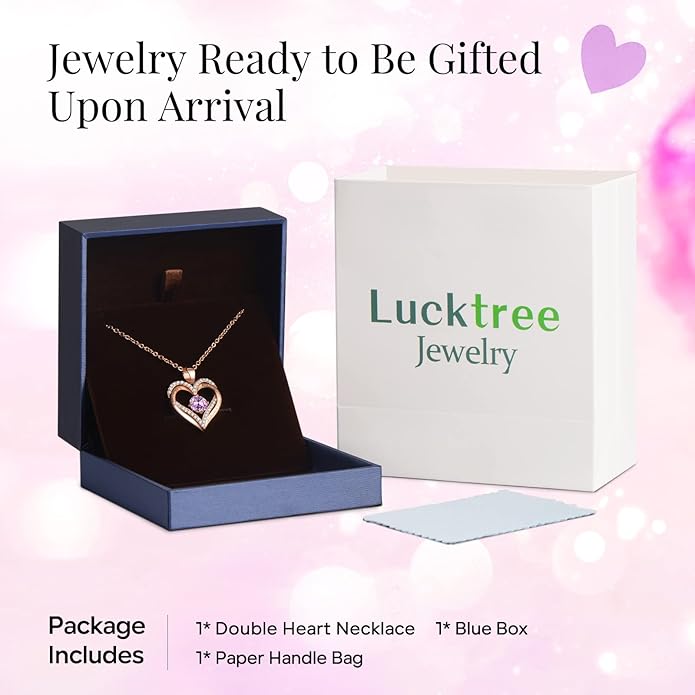 18K Rose Gold Necklaces for Women Birthday Gifts for Women Jewelry for Women Birthday Gifts for Wife Girlfriend Daughter Wife Birthday Gifts for Anniversary Mothers Day Christmas Valentines Gifts
