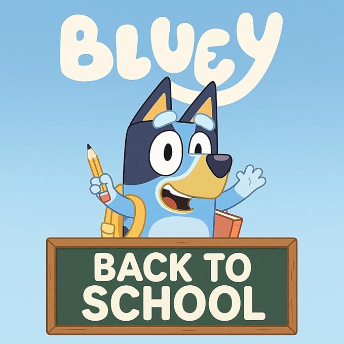 Bluey Backpack for Kids | Bluey and Bingo Bookbag for Girls, Boys, Unisex | Toddler Travel Bag, Mesh Cordura Lightweight Backpack | Ages 3+