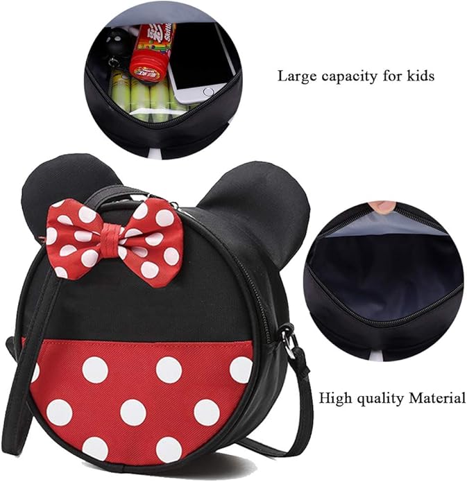 Cute Little Girls Crossbody Purse Toddler Cartoon Mini Mouse Travel Crossbody Bag Baby Small Kids Cross body Handbags | Cute, Cartoon, Travel, Small