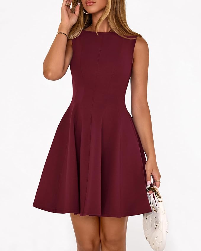 BTFBM Spring Dresses for Women 2026 Elegant Classy A Line Casual Graduation Business Work Party Cocktail Short Dress