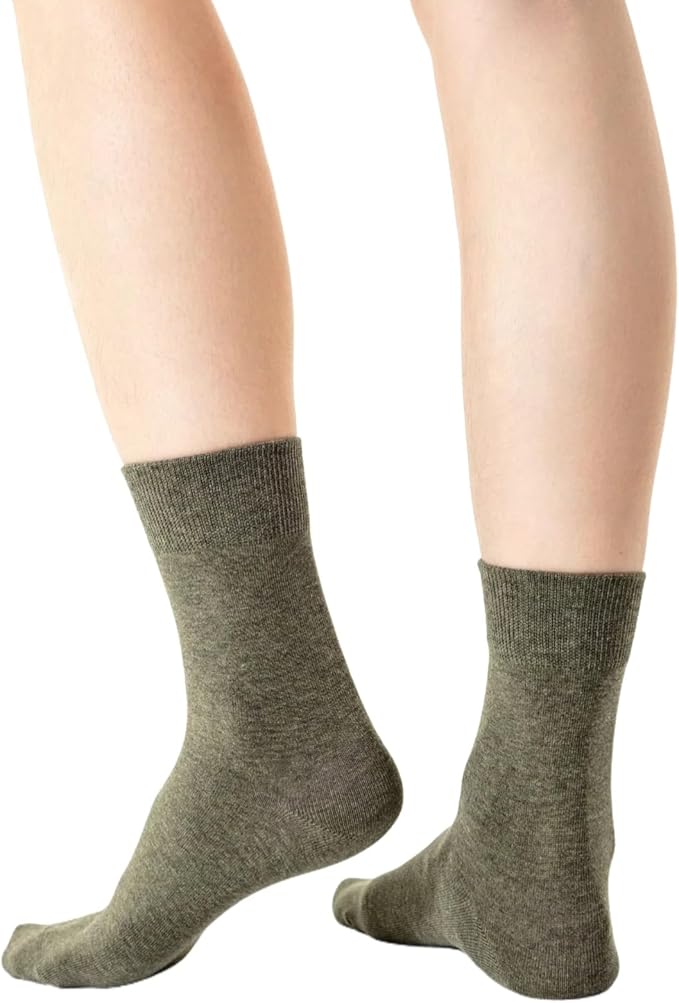 Losa Kute Super Soft Crew Socks Cozy Causal Athletic Socks 6 Pairs