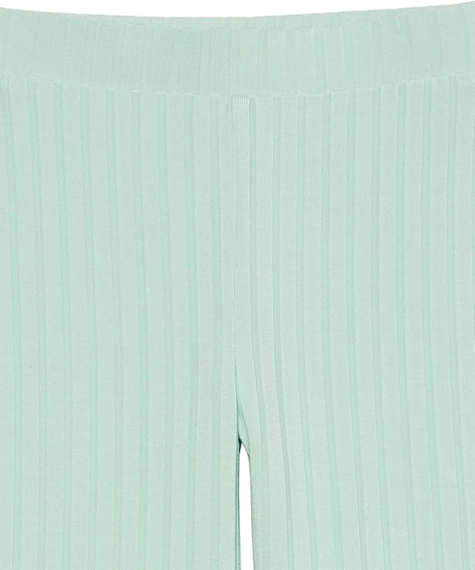 Amazon Essentials Girls and Toddlers' Wide-Rib Outfit Set, Pack of 2