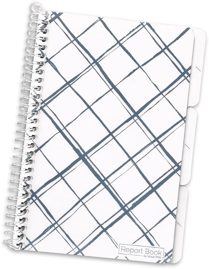 MedSurg & PCU Nurse Reusable Report Book (Simple Lines)