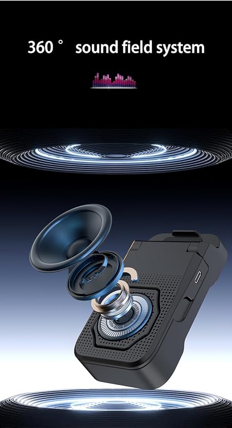 Mobile Phone Sensor Stand Bluetooth Speaker（White）