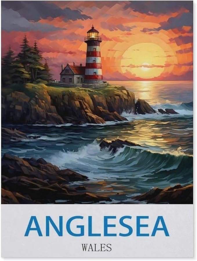 Anglesea Wales，Paper Jigsaw Puzzle 1000 Pieces Adult Toys Decompression Game（38x26cm）-CN17